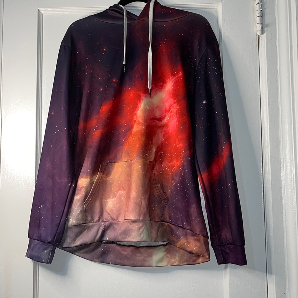 Men’s large galaxy hoodie